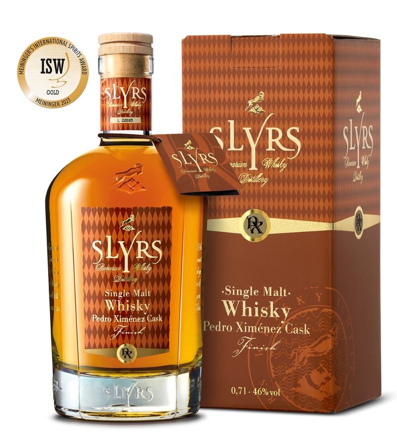 SLYRS Single Malt Whiskey Pedro Ximénez Cask Finish 46% vol.