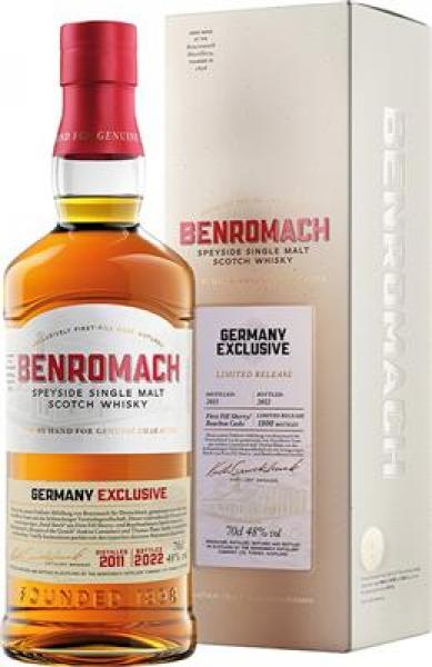 Benromach 2011 - 2022 Germany Exclusive 48,0% Vol.