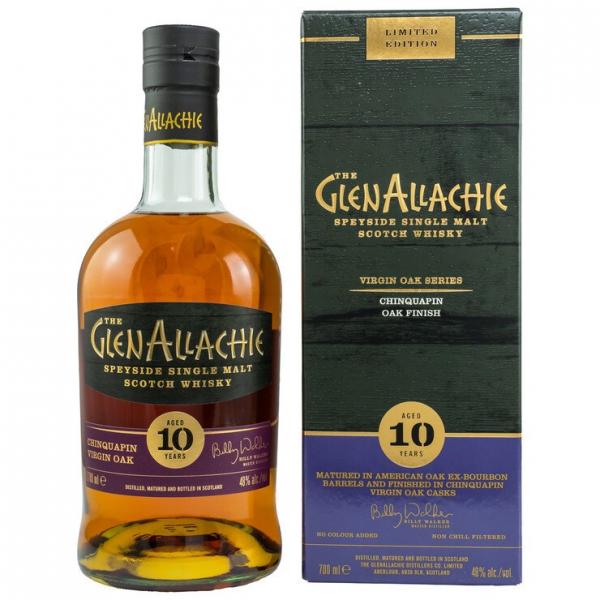 The GlenAllachie 10 yo – Chinquapin Oak Finish Virgin Oak Series 48.0% Vol.