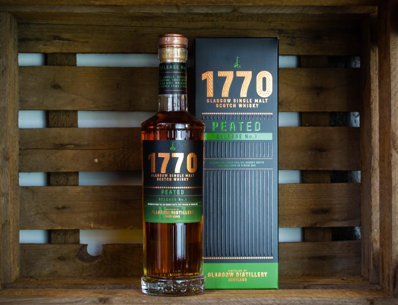 1770 Glasgow Single Malt Scotch Whiskey Peated Release No. 1 46.0% Vol.