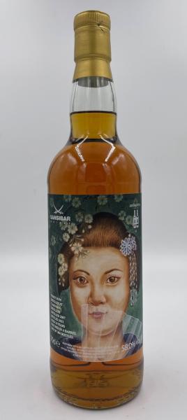 Shinanoya Geisha - Clarendon Jamaica Rum 2007 - 2021 (14 years) 58.0% Vol.
