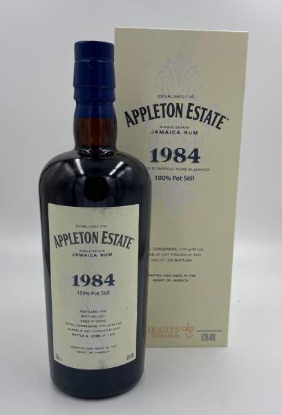 Appleton Rum 37 Jahre 1984/2021 - Hearts Collection - 63,0% Vol.