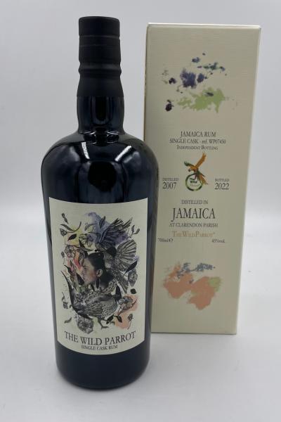 The Wild Parrot - Clarendon Jamaica Rum 2007 - 2022 (15 Jahre) 45% Vol.