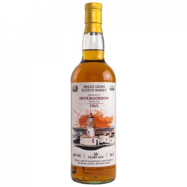 Invergordon 1965/2021 Single Grain Scotch Whisky Wu Dram Clan & Kirsch Import 40,0% Vol. Cask Strength