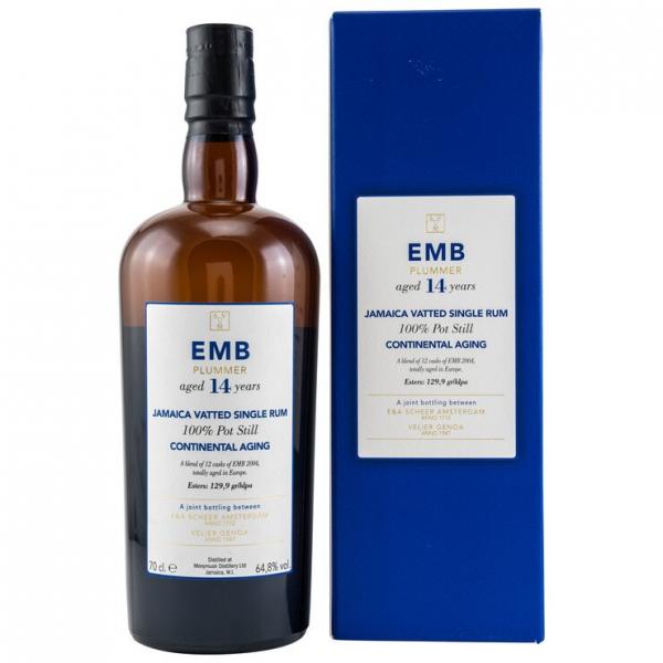 EMB Plummer 14 yo – Continental Aging Scheer Velier Main Jamaica Vatted Single Rum 64.8% Vol.