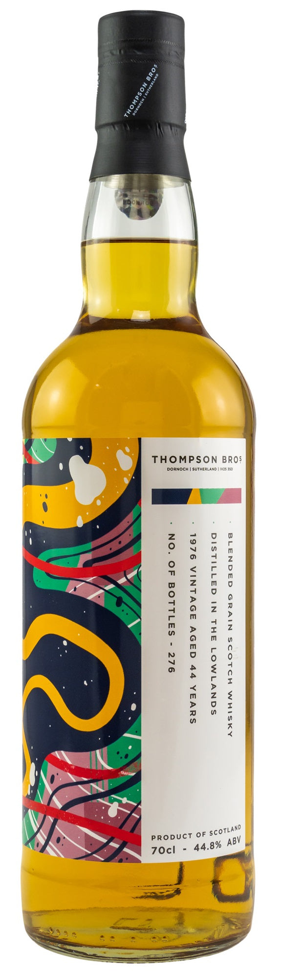 Thompson Bros Blended Grain Scotch Whiskey 1976/2021 (44 years) 44.8% Vol.